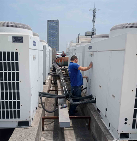 西畴中央空调制热和不制冷系统维修方法